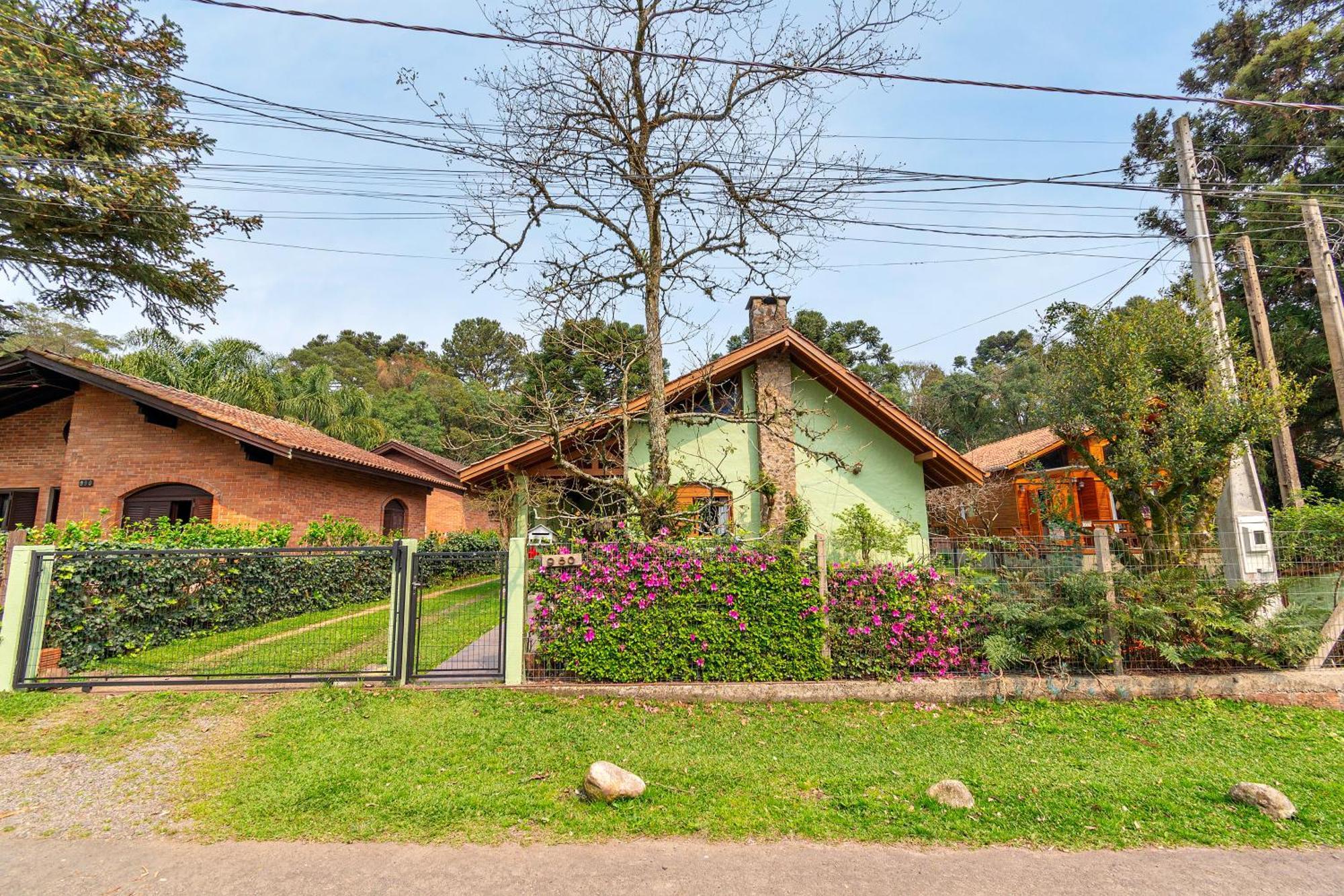 Vila Linda Casa 5 Quartos No Lago Negro Gramado Exteriér fotografie